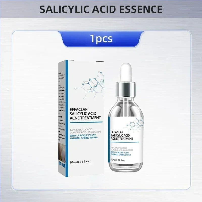 Face Serum Fruit Acid Acne Treatment Oil Control Remove Blackheads Shrink Pores Skin Texture Improve Care