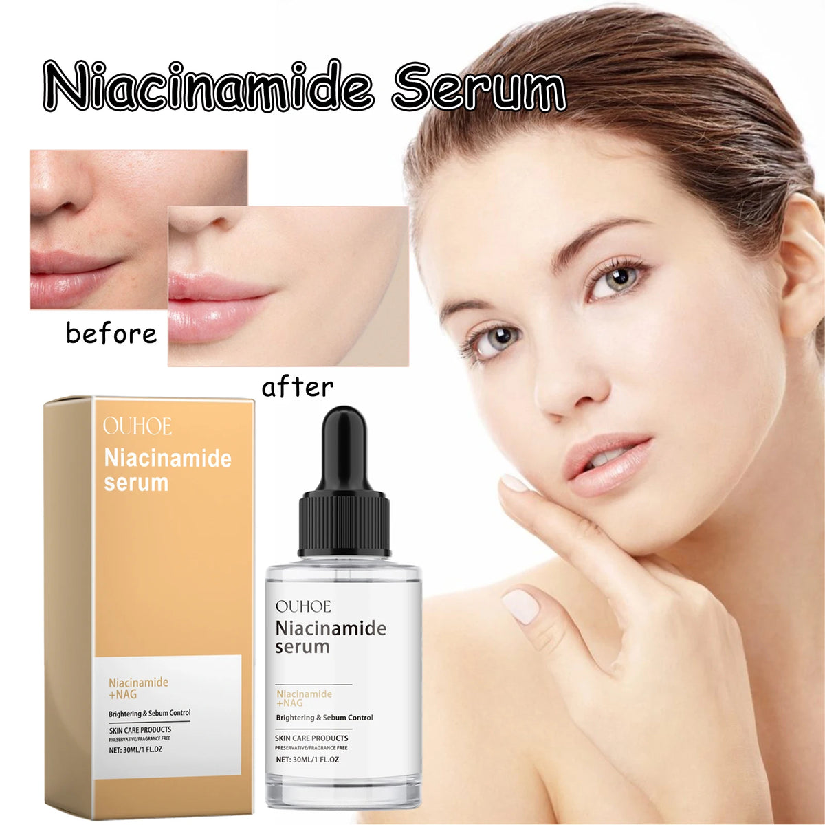 Hot  Facial Serum Oil - Anti-Wrinkle Moisturizing Repair Essence Oil Nourish Skin Reduce Fine Lines 2026 New BlemishLess