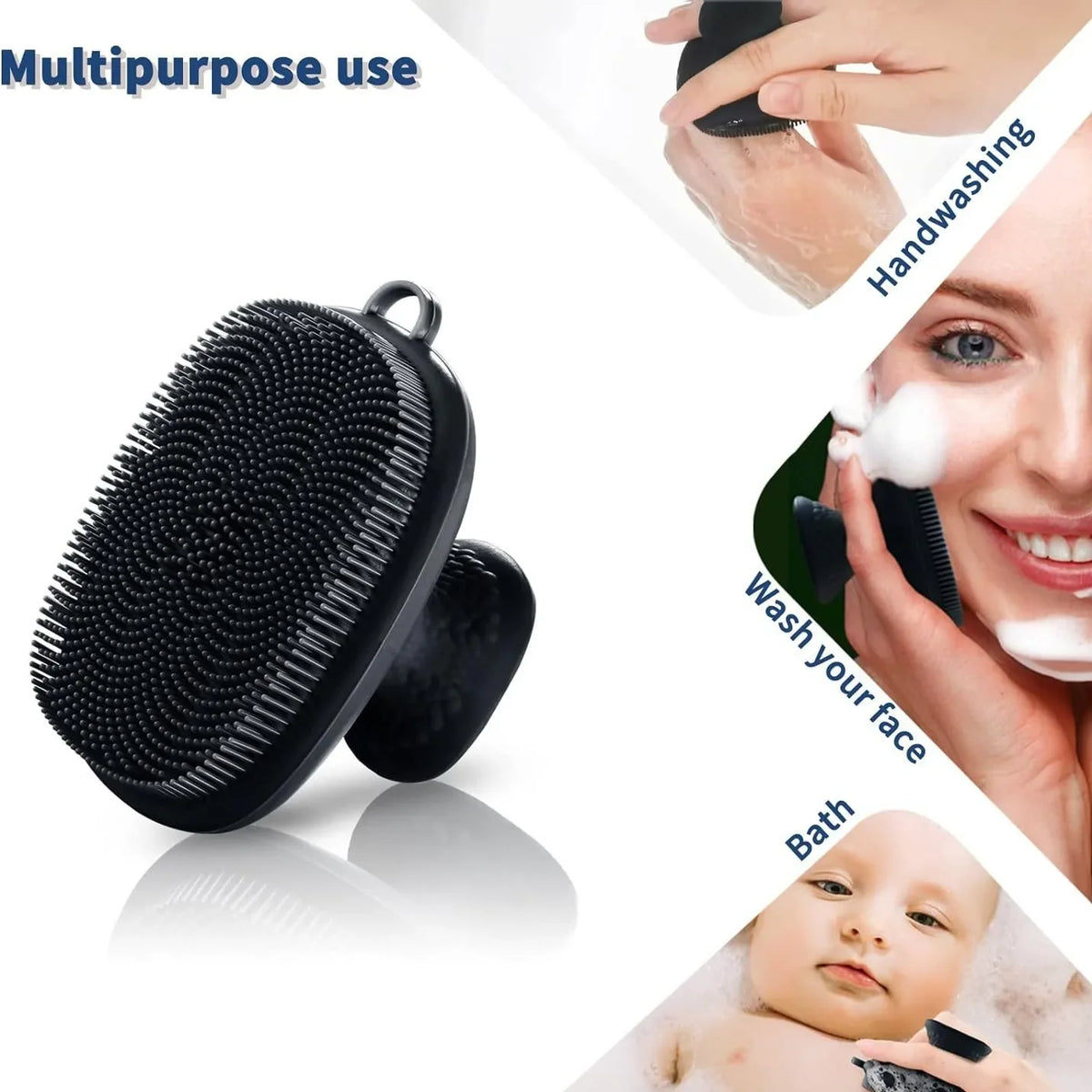 BlemishLess Silicone Face Scrubber – Deep Pore Cleansing Brush BlemishLess